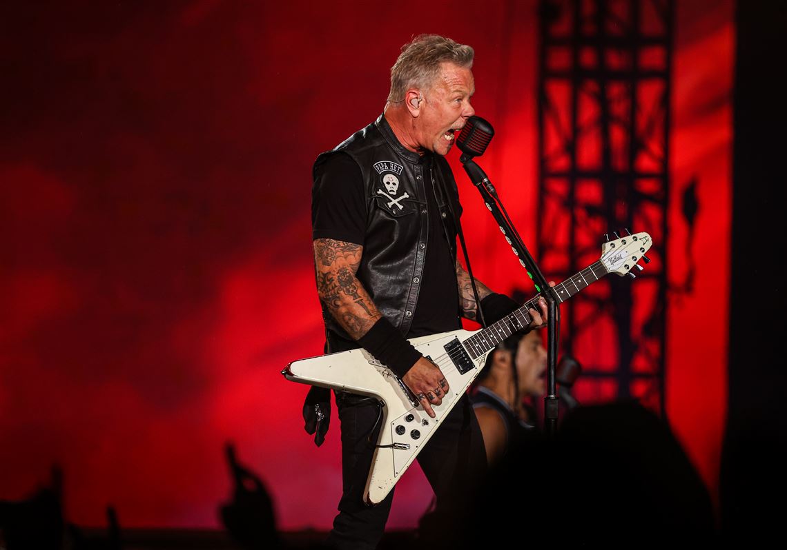 Review: Metallica brings the metal thunder to an amped crowd at PNC Park
