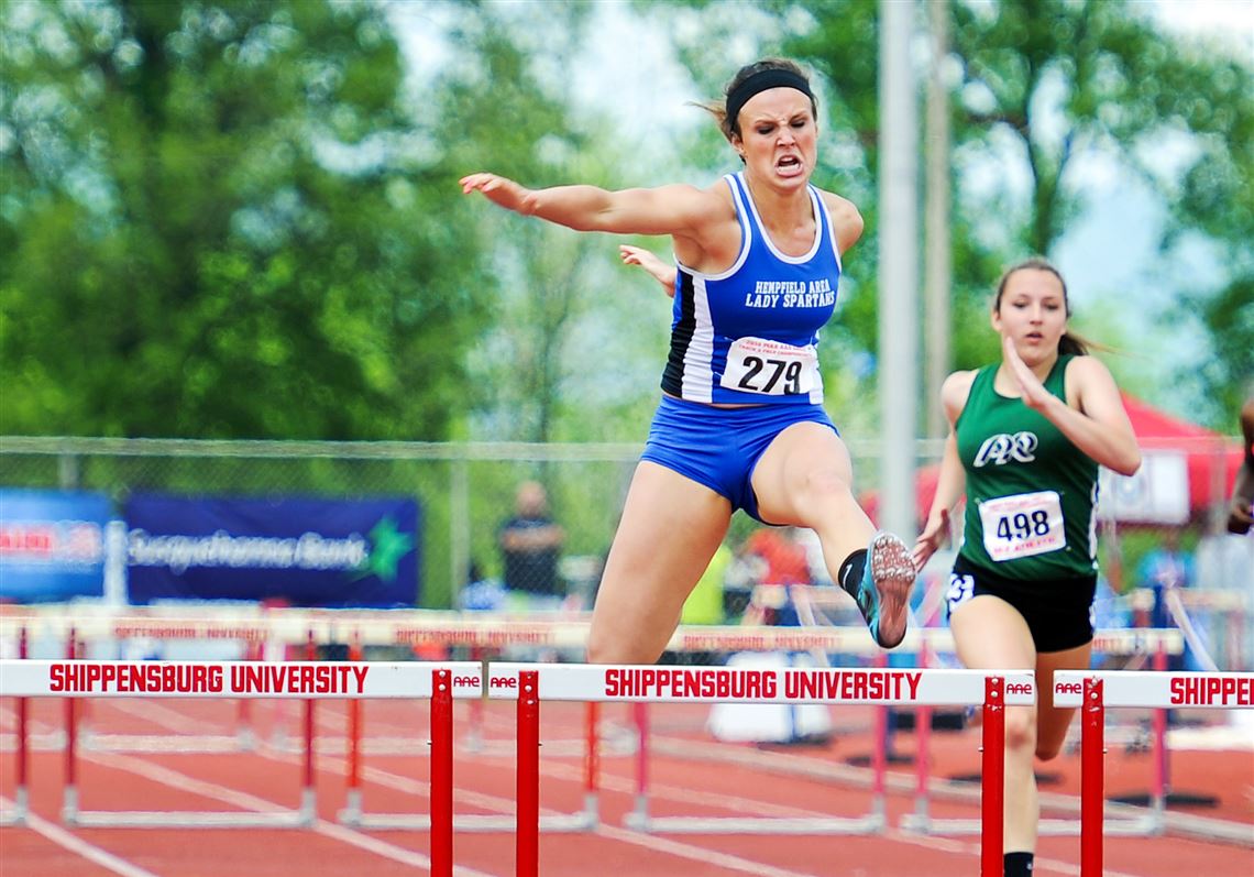 Maddie Holmberg highlights Hempfield's rare repeat as PIAA track and