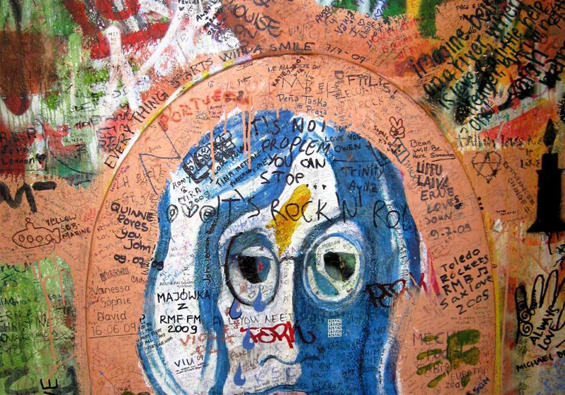 The Next Page Prague S Lennon Wall A Cold War Landmark In Its Own Right Pittsburgh Post Gazette