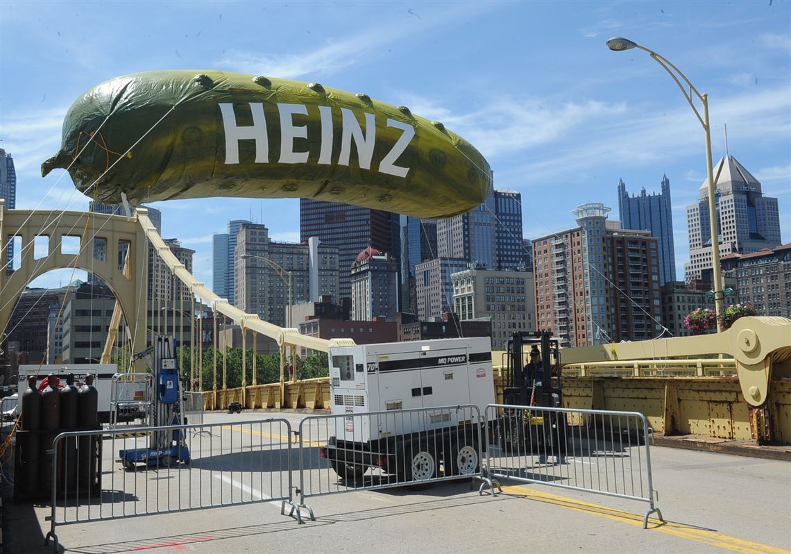 Picklesburgh takes the bridge this weekend Pittsburgh PostGazette