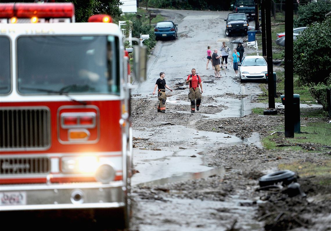 Heavy rain causes flooding in North Hills | Pittsburgh Post-Gazette