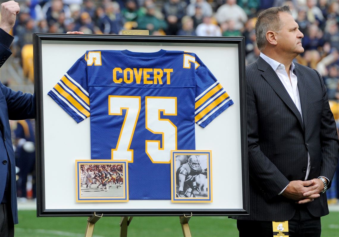 Jimbo Covert honored with jersey retirement
