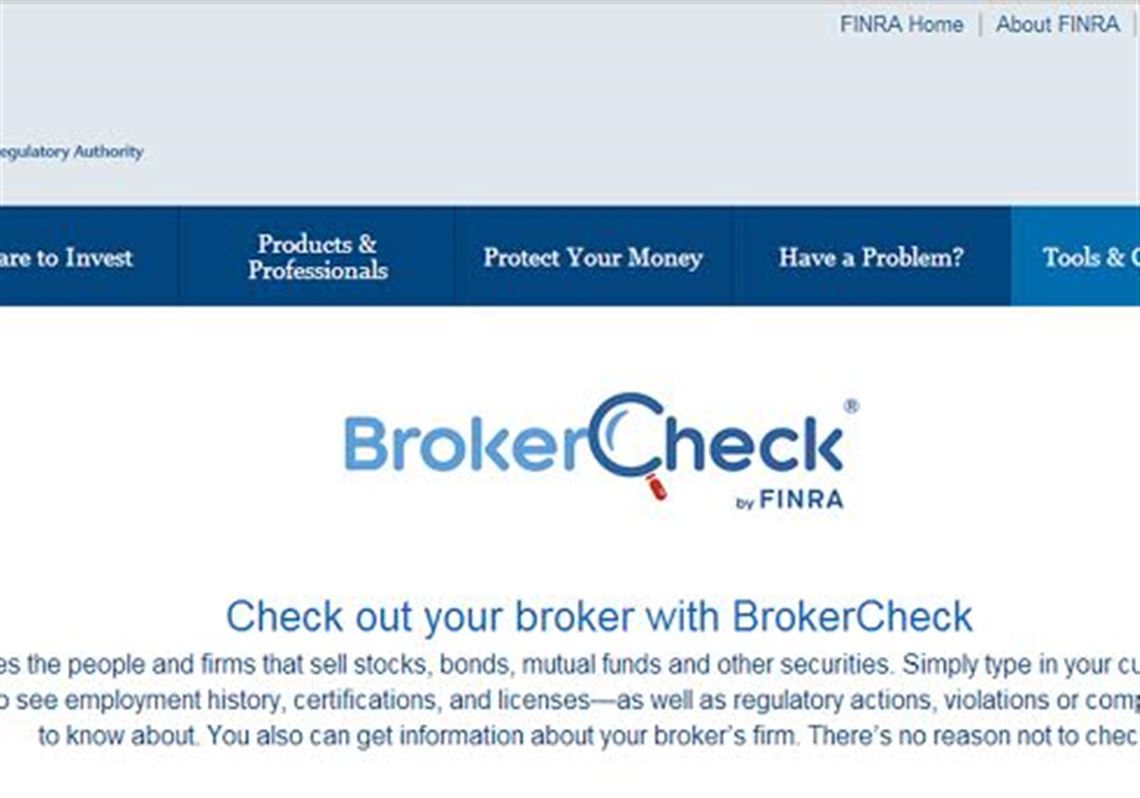 FINRA BrokerCheck  Definition, History, & How It Works