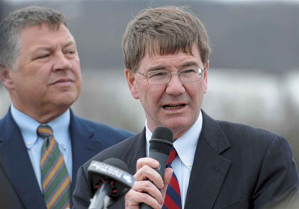U.S. Rep. Keith Rothfus speaks last year at a press conference. 
