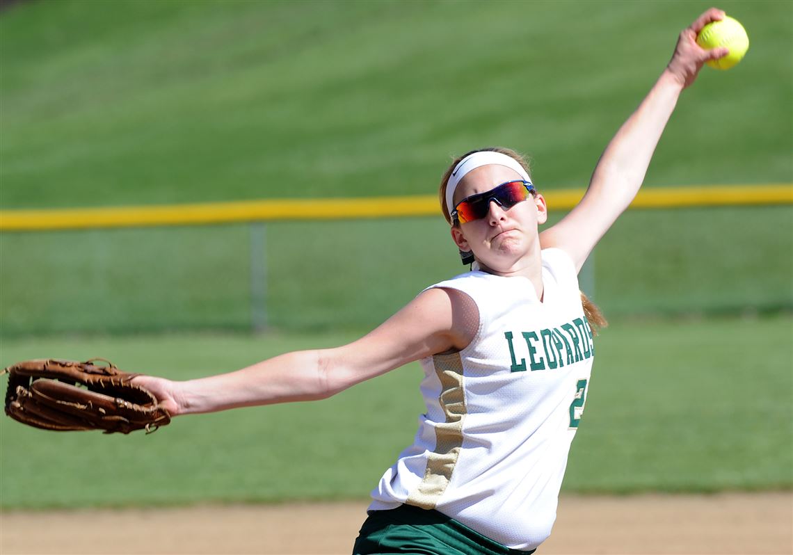 Penn State softball recruit Bailey Parshall strikes out 10 in Belle ...