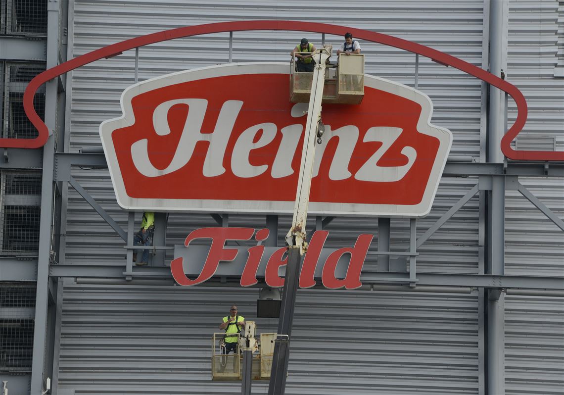 Heinz Field sign removed as transition to Acrisure continues