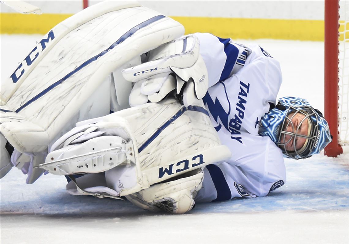 Lightning's Ben Bishop was 'thinking the worst' as he was stretchered off