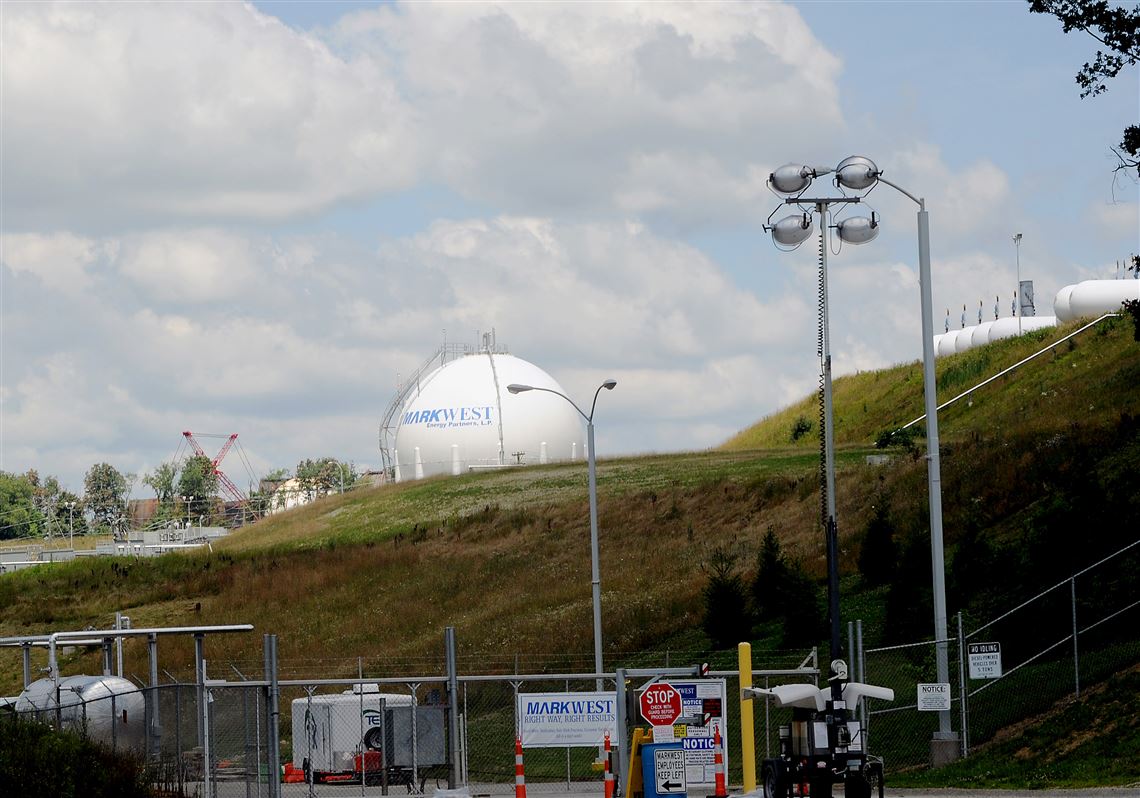 MarkWest Energy's natural gas processing facility in Houston, Washington County. 