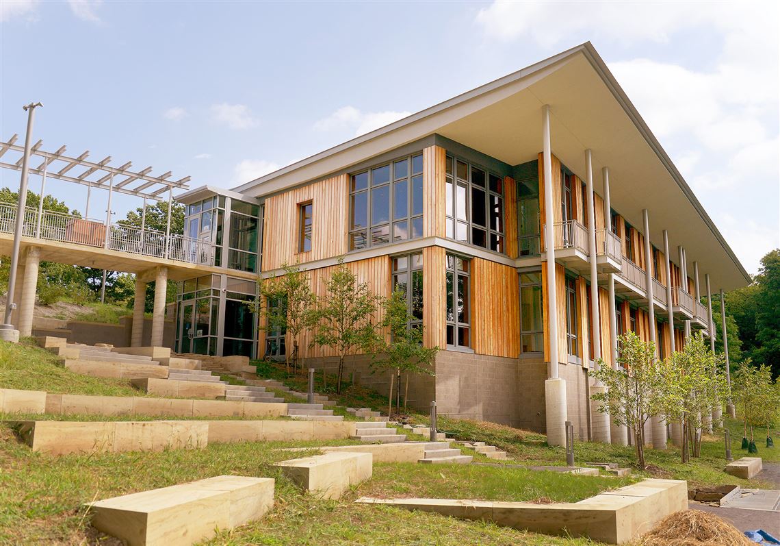The Frick Environmental Center is designed to be a “living classroom for environmental education.”