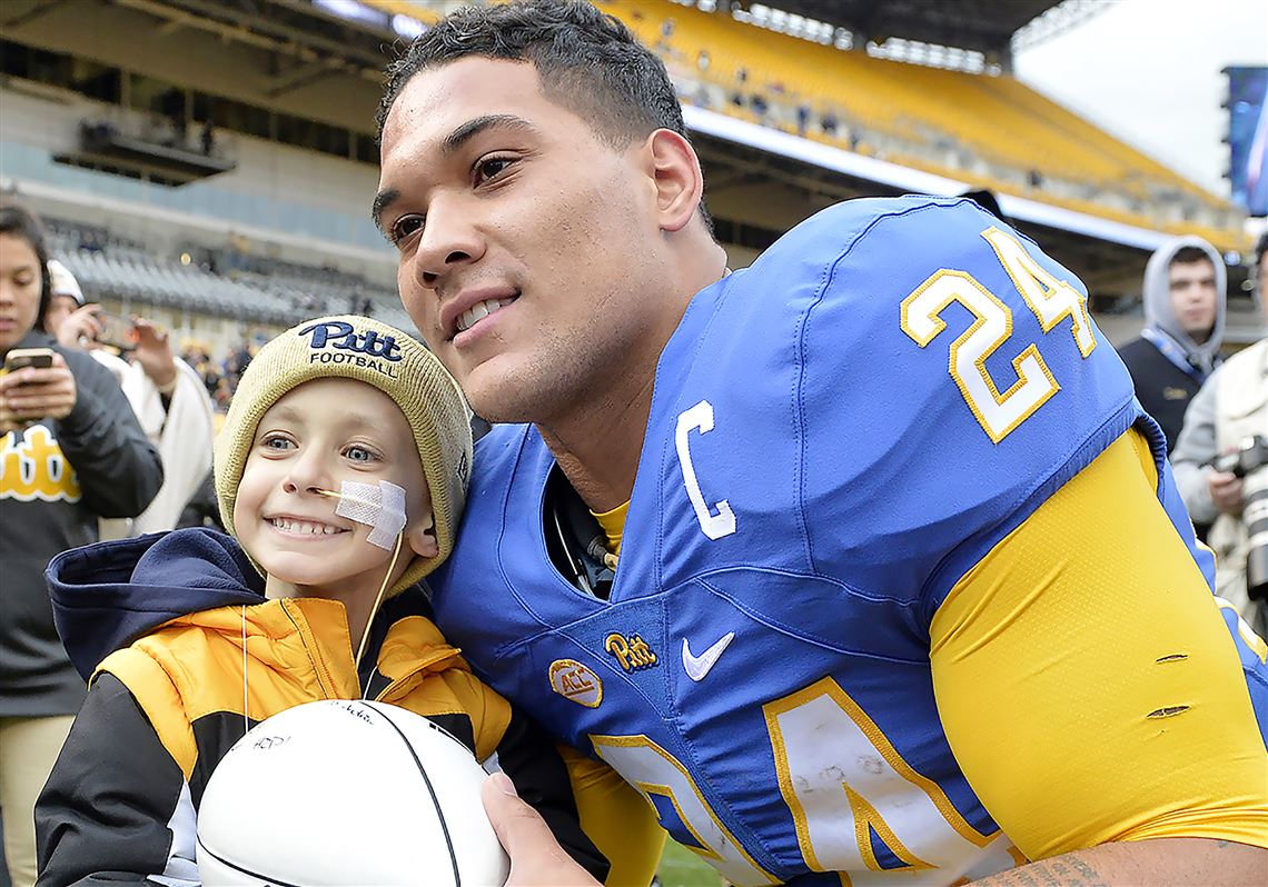 James Conner beat cancer, and he's staying home to play for the