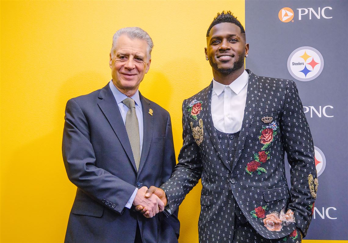 Pittsburgh Steelers reward Antonio Brown's patience, hard work