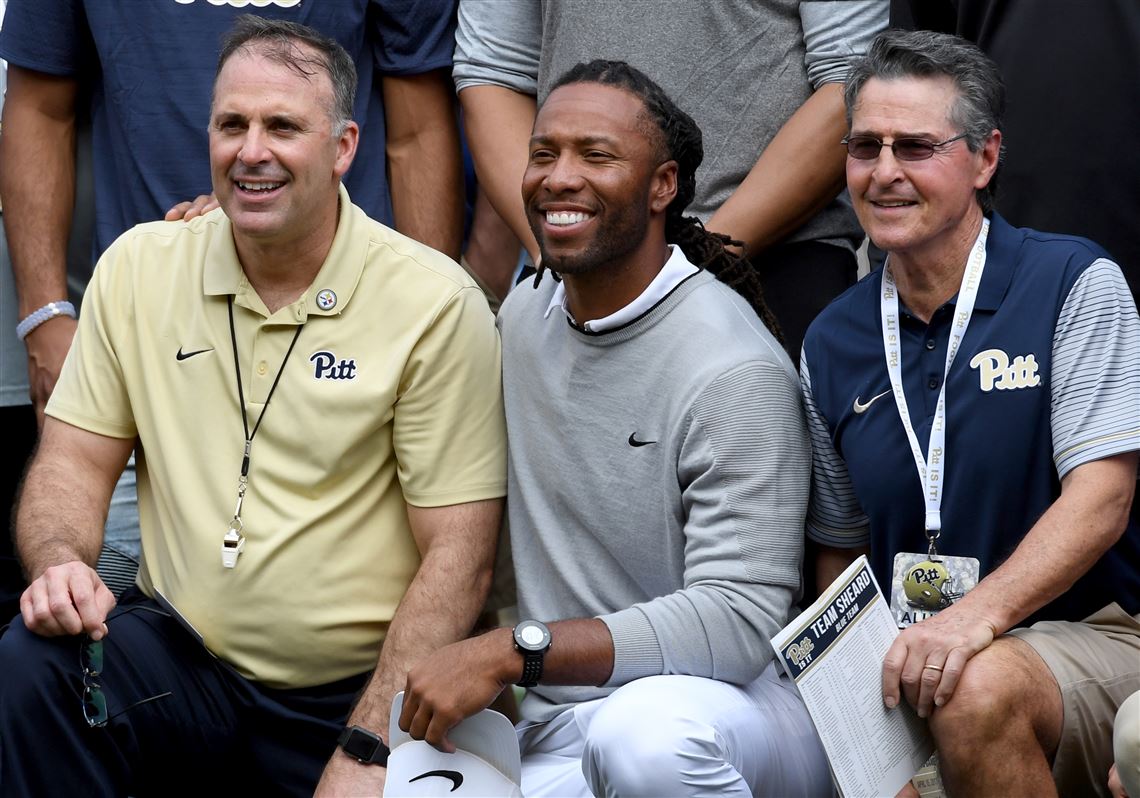 Pitt Panthers NFL H2P Larry Fitzgerald and Aaron Donald