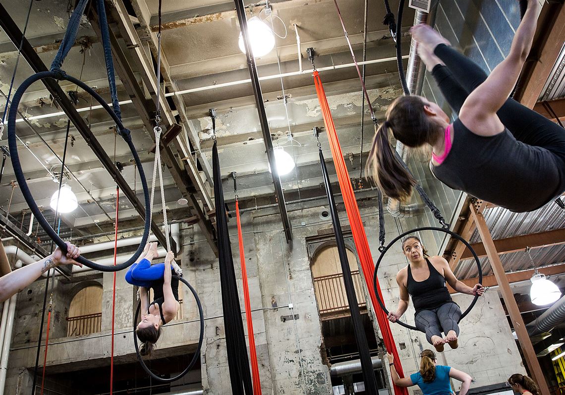 Spots are popping up around Pittsburgh to try circus arts as exercise ...