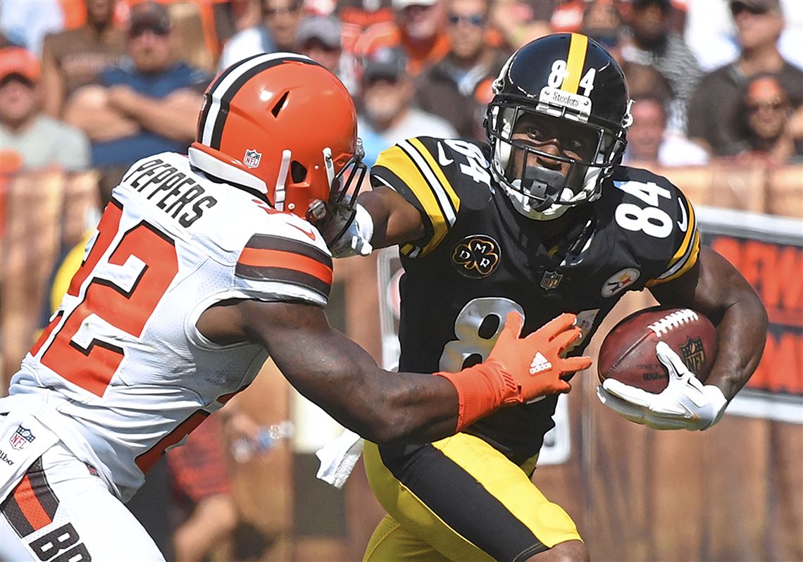 Pittsburgh Steelers reward Antonio Brown's patience, hard work