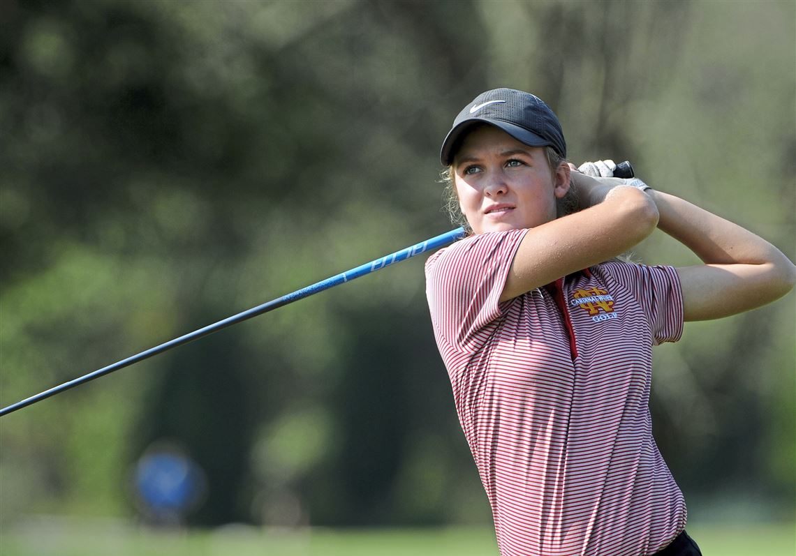 North Catholic sophomore Madie Smithco a top player on boys golf team ...