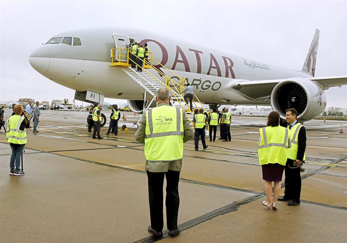 Qatar cargo flights return to Pittsburgh International Airport, sans subsidies 