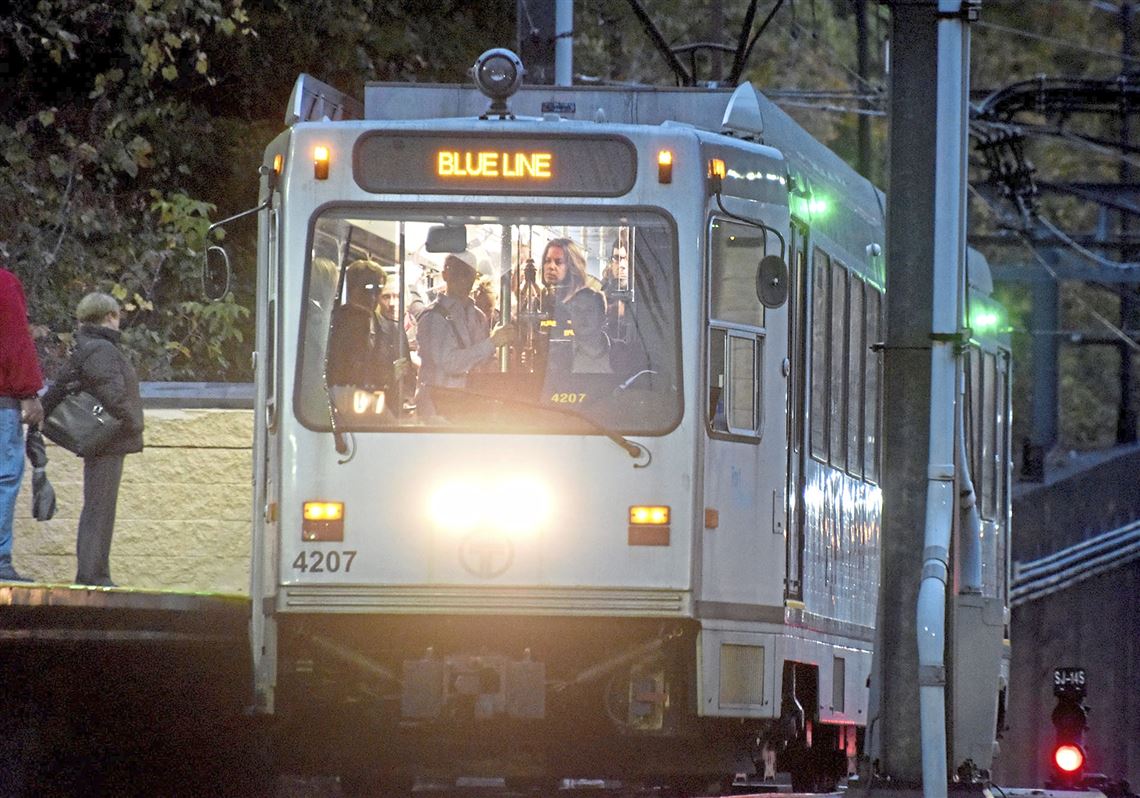 For one Blue Line train, not one, but two problems affected Wednesday morning service