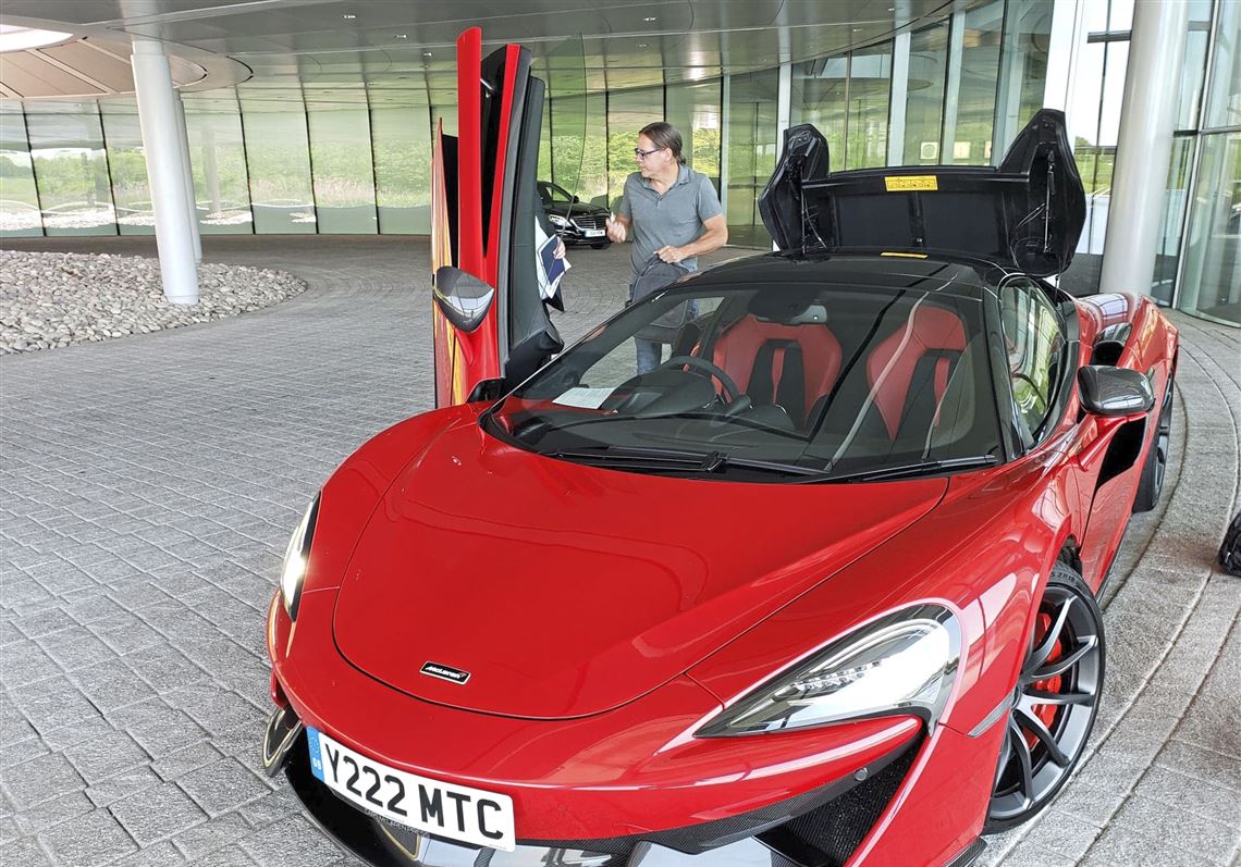 Scott Sturgis Driver S Seat What S Not To Love About The Mclaren 570s Spider Convertible Pittsburgh Post Gazette