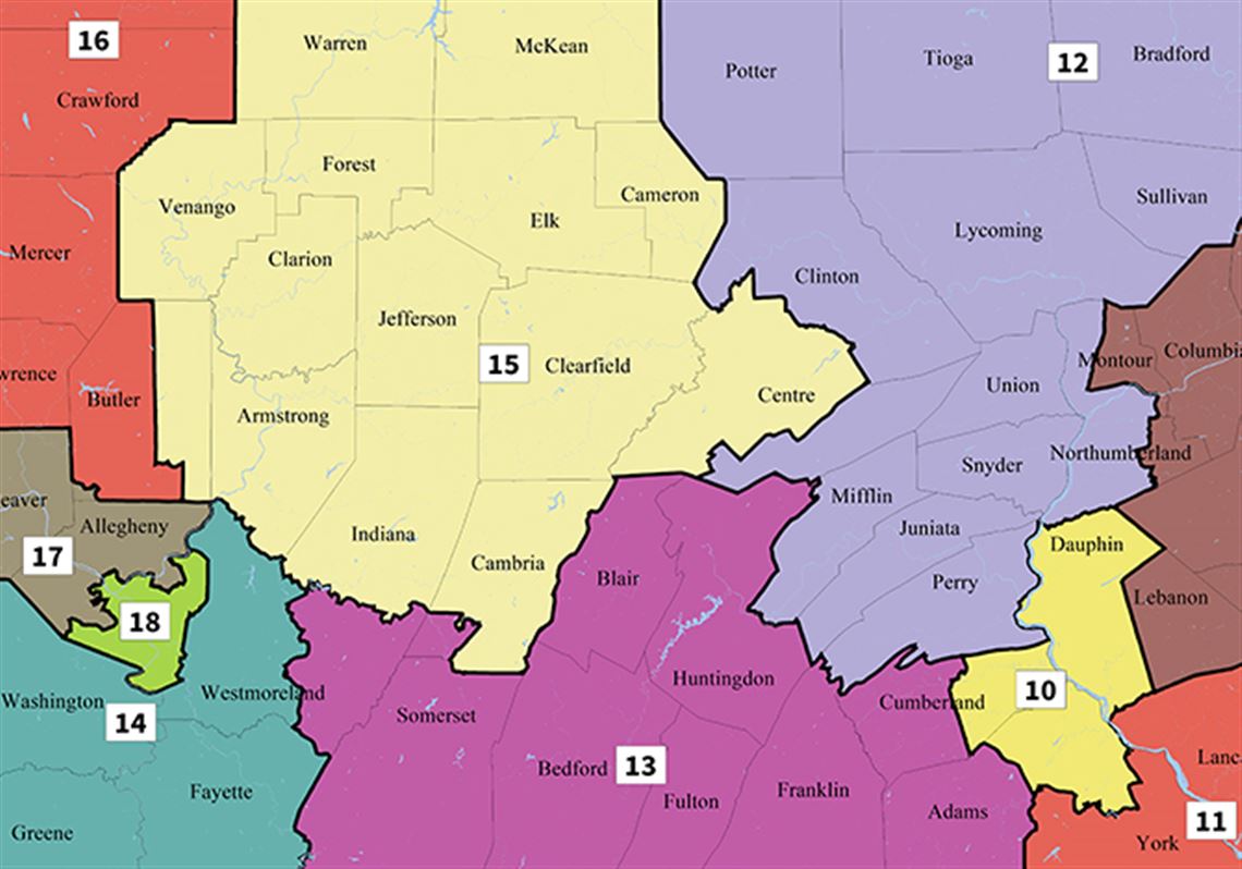 Pa Voting Precincts Map