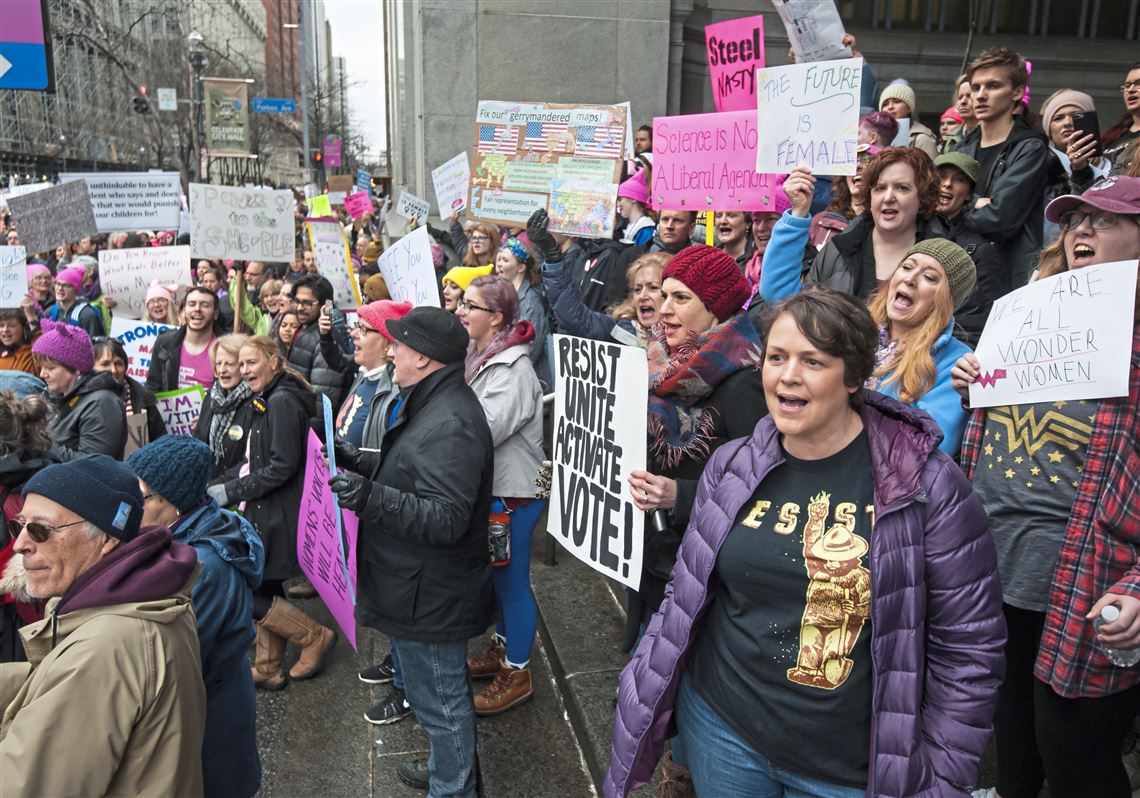 In Pittsburgh, thousands participate in the Women's March | Pittsburgh ...