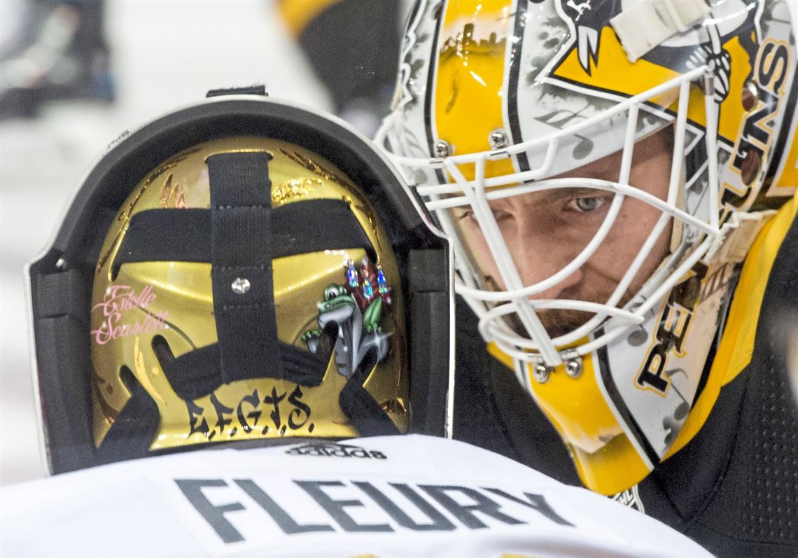 In context, Marc-Andre Fleury's Stadium Series mask is really