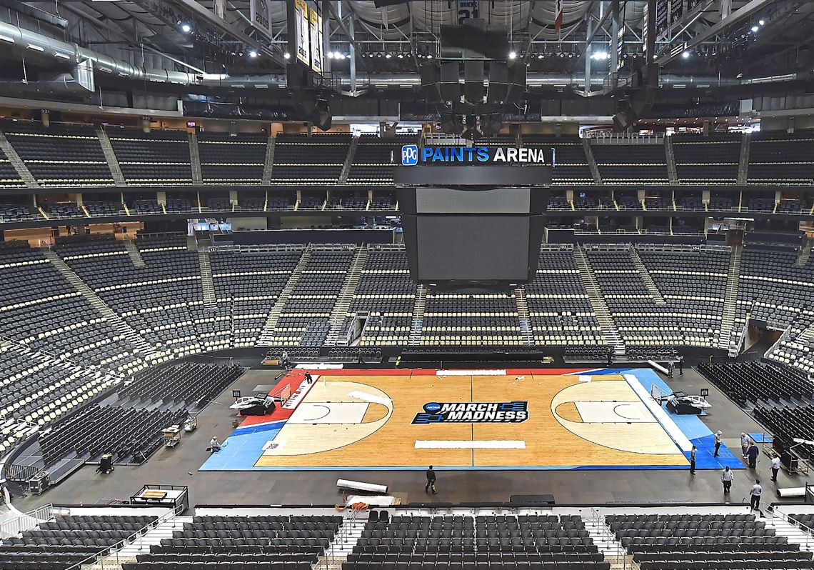 PPG Paints Arena seat & row numbers detailed seating chart