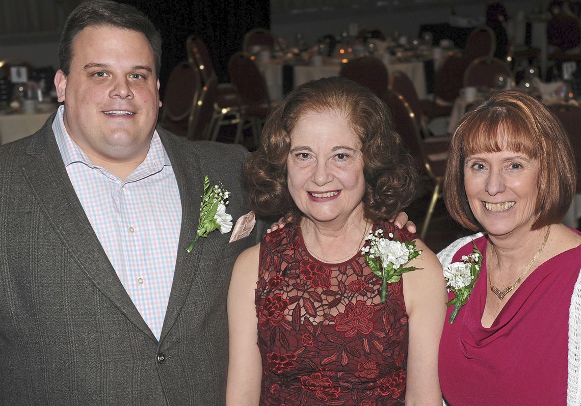 From left, Jordan Pallito, board chairman of the Consortium for Public Education, Sarah Tambucci, former executive director of the Arts Education Collaborative (who received a Special Tribute Award) and Mary Kay Babyak, executive director of the Consortium.