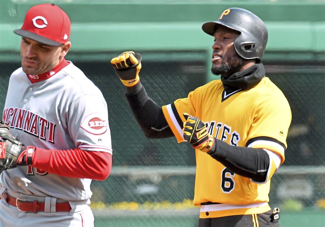 What's that gesture the Pirates make after big hits? Left turns
