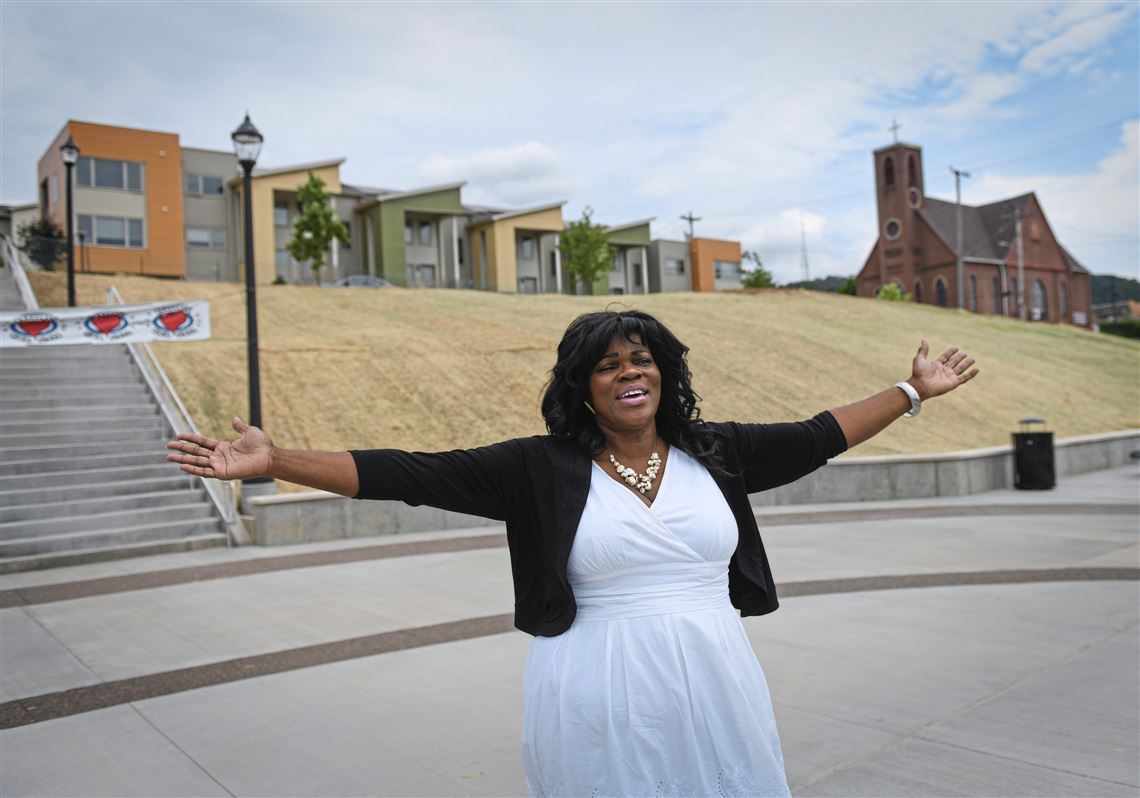 Coming full circle Town square opens at former Braddock hospital