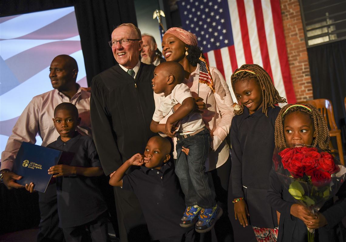 Photos 48 U.S. citizens at naturalization ceremony Pittsburgh