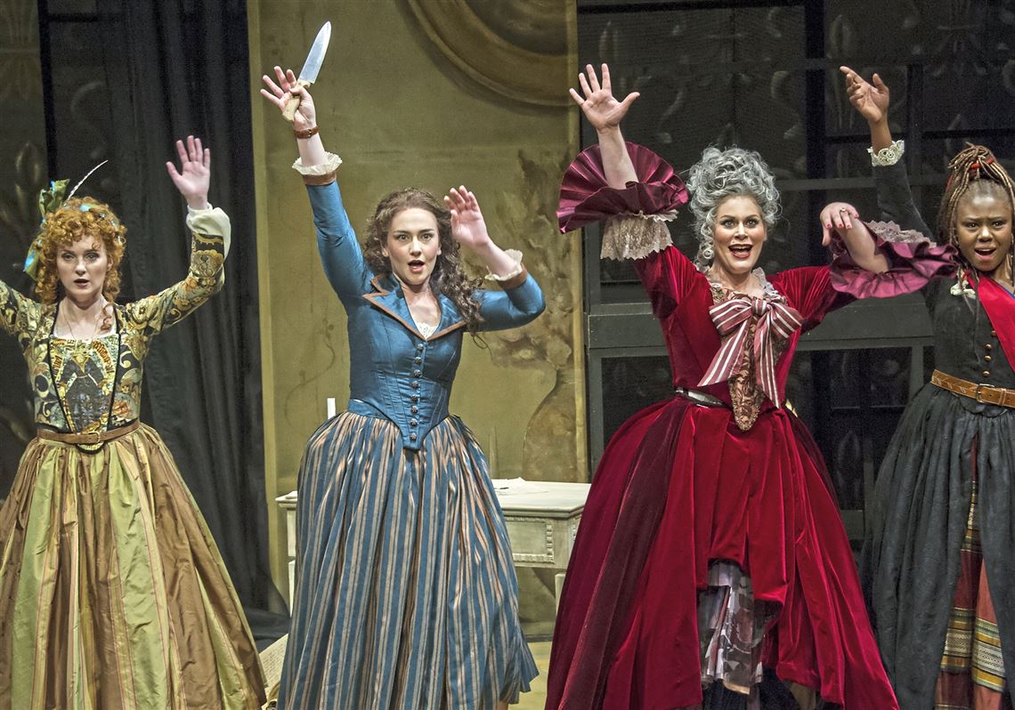 Stage Review Words Pack A Wallop Among The Women Of The Revolutionists Pittsburgh Post Gazette