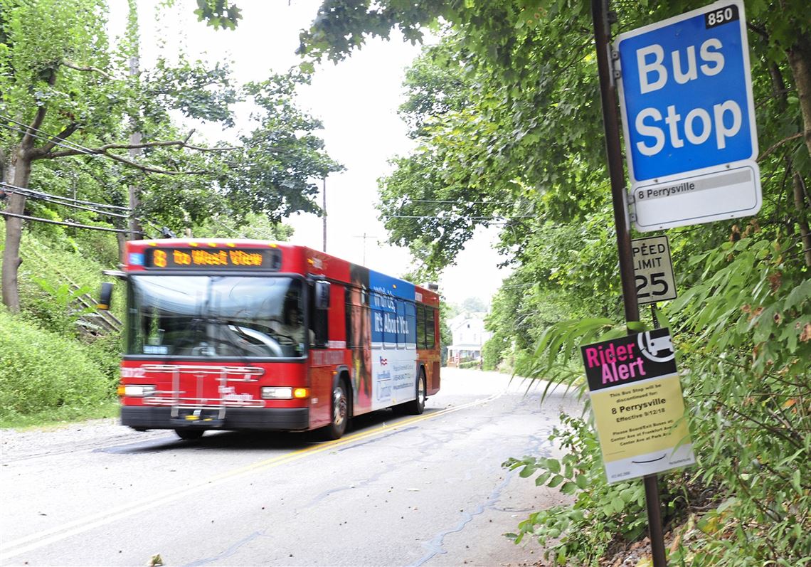Is a patch of hillside in West View the sorriest bus stop in North