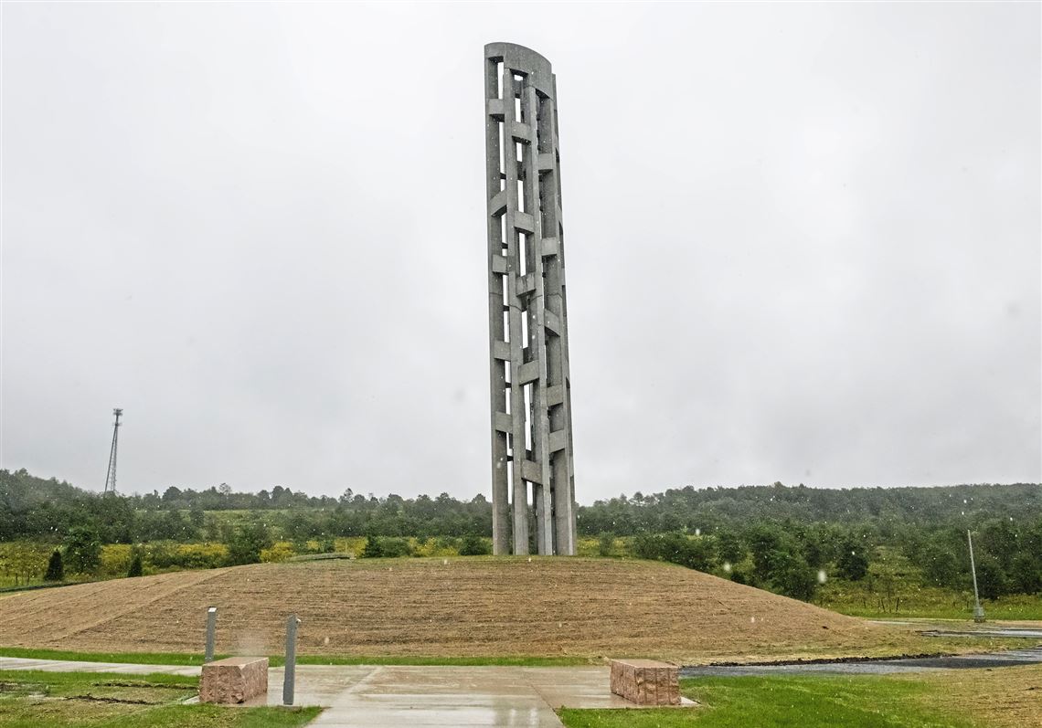Forty Chimes For 40 People Flight 93 Memorial Dedicates The Tower Of Voices Pittsburgh Post