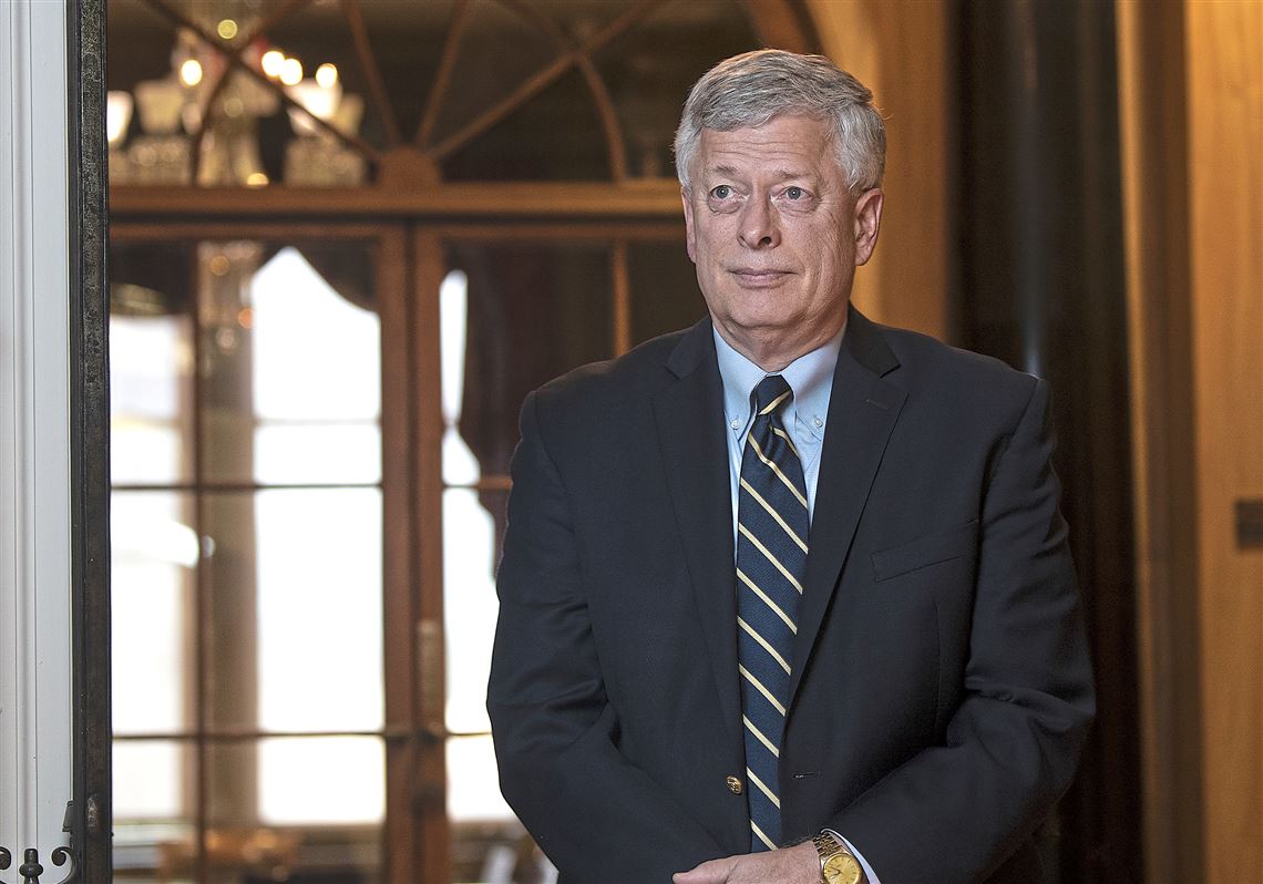 Mark A. Nordenberg, University of Pittsburgh chancellor emeritus and chair of Pennsylvania's Legislative Reapportionment Commission.