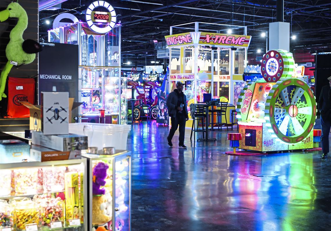 Scene75 — Offering 120 Arcade Games 12 Indoor Attractions — Opens In