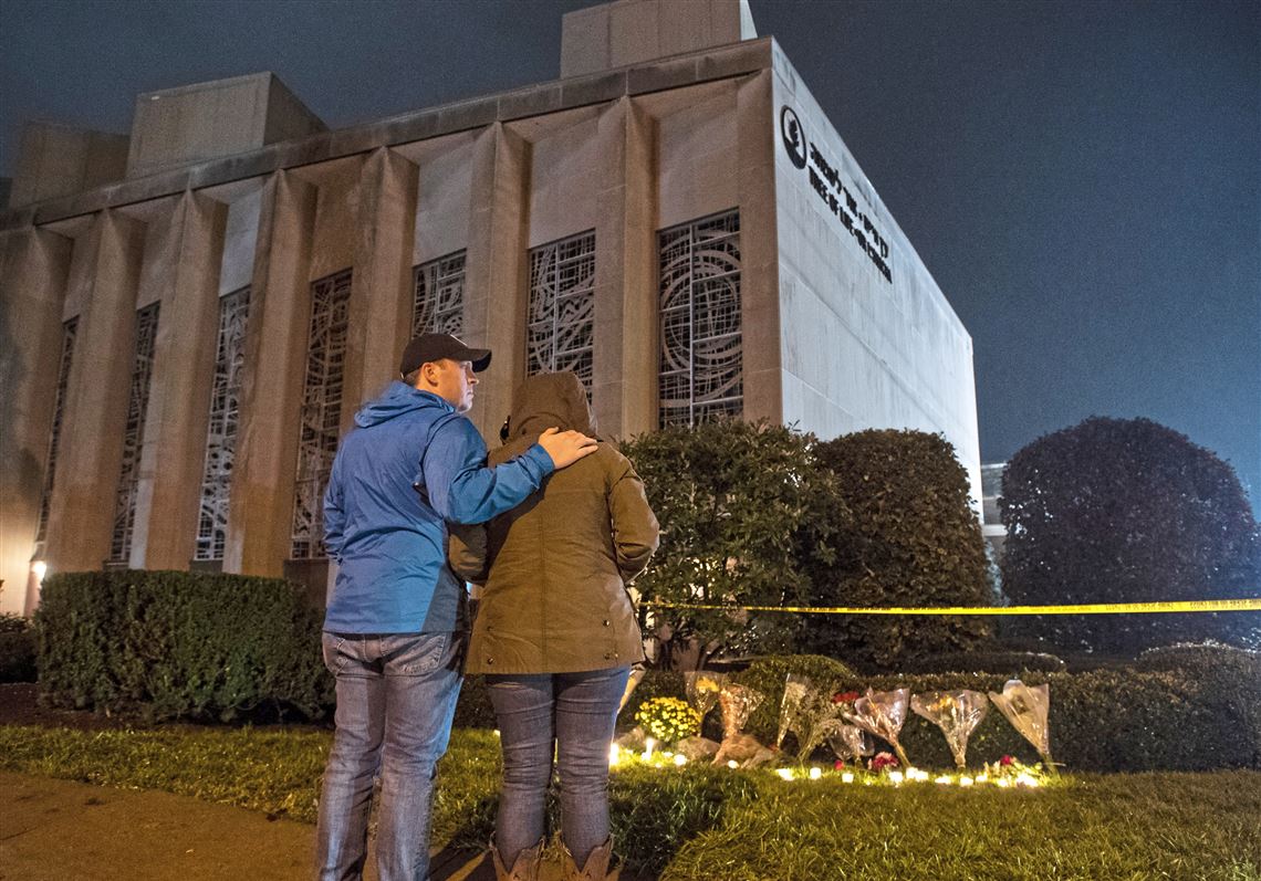 About the Jewish mourners' prayer on the Pittsburgh Post-Gazette front page