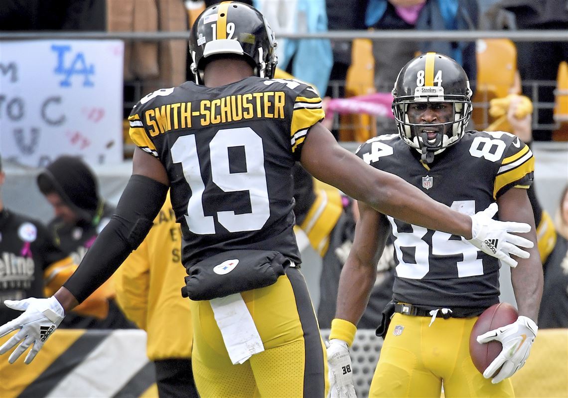 Steelers receivers Antonio Brown and JuJu Smith-Schuster stay in