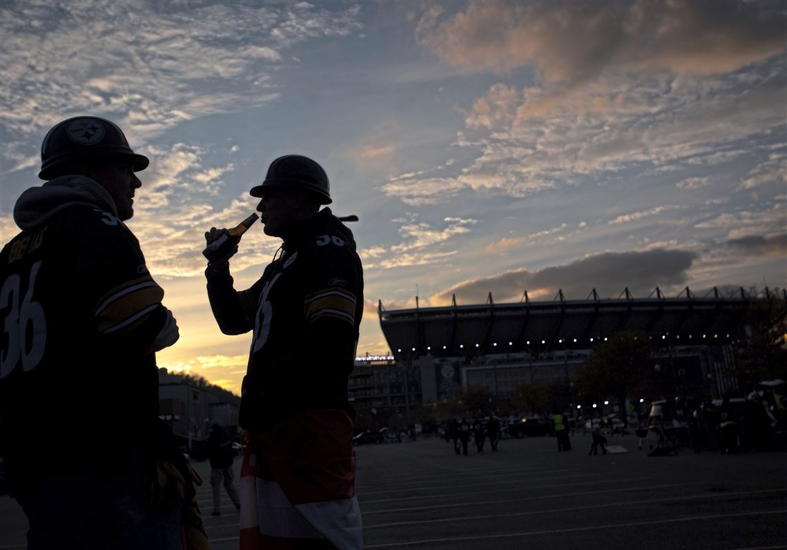 Pittsburgh Steelers Football Heinz Field at Sunset 