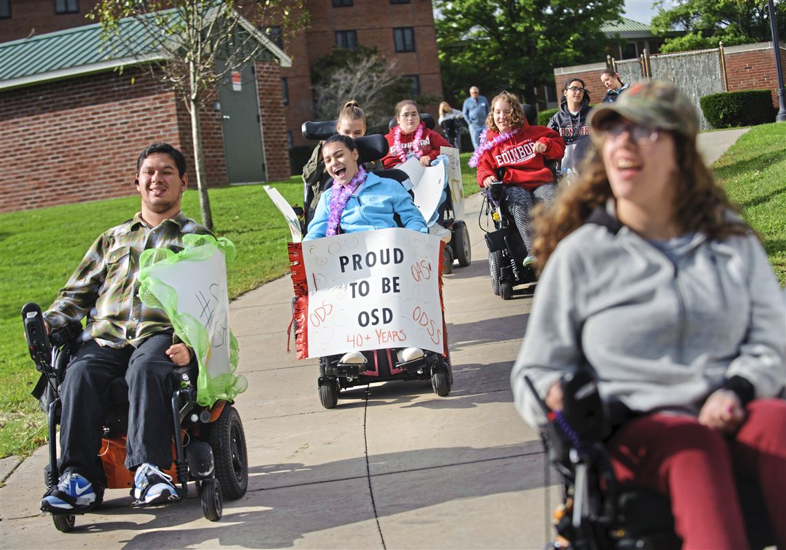 Disabled students at Edinboro are pitted against the school that has been their champion