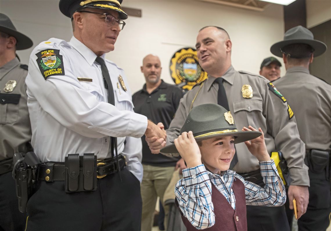 County police officers honored for actions at Tree of Life