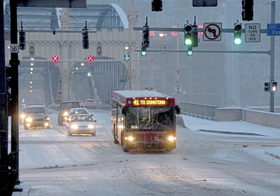 Timing, temperatures made for Friday's rocky commute in Pittsburgh, officials say