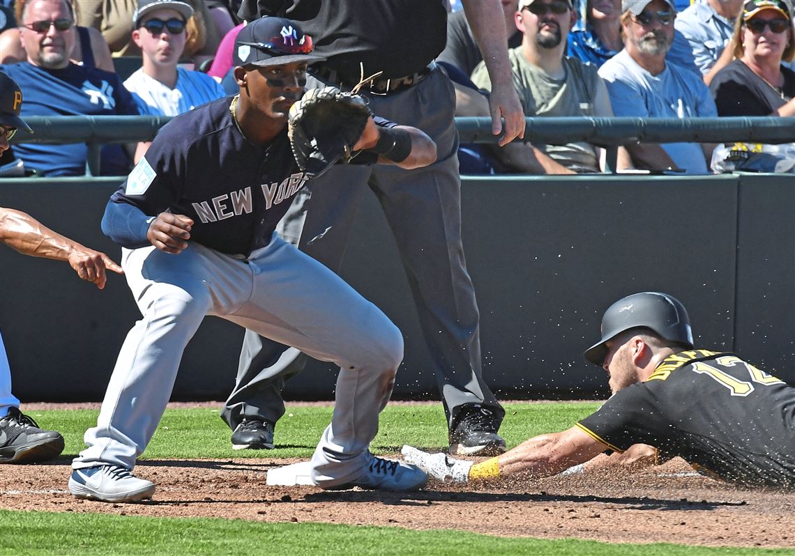 Pirates Spring Training Corey Dickerson Triples Off The Wall Pittsburgh Post Gazette