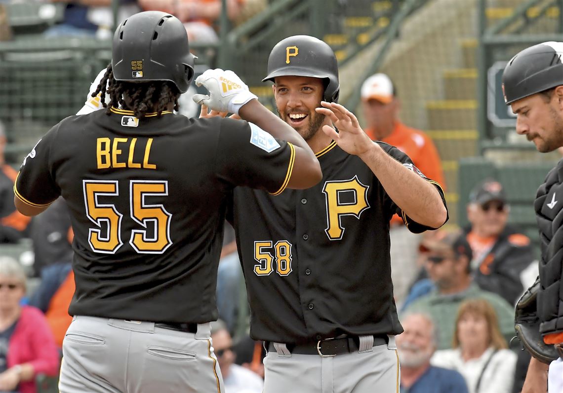 Pirates spring training: Josh Bell goes deep in win