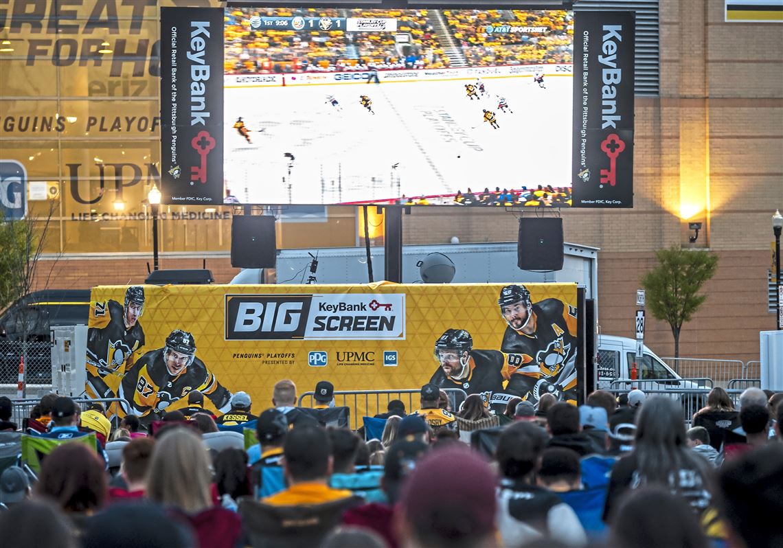Penguins will not erect big screen outside PPG Paints Arena for first ...
