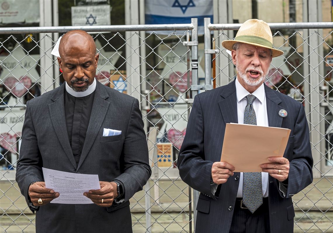Members of Charleston church that was the scene of 2015 mass shooting visit Tree of Life