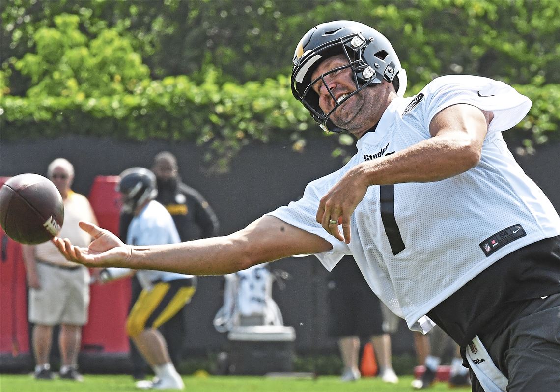 Ben Roethlisberger's presence at OTAs a boon for younger players |  Pittsburgh Post-Gazette