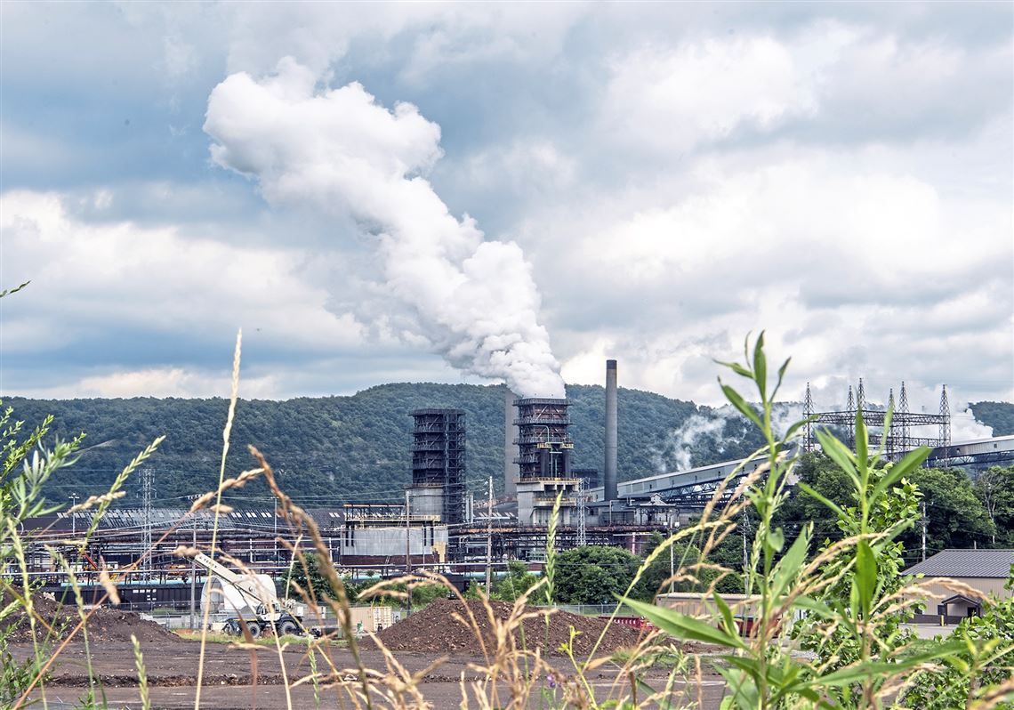 The U.S. Steel Clairton Coke Works plant is seen, Monday, June 17, 2019, in Clairton. 