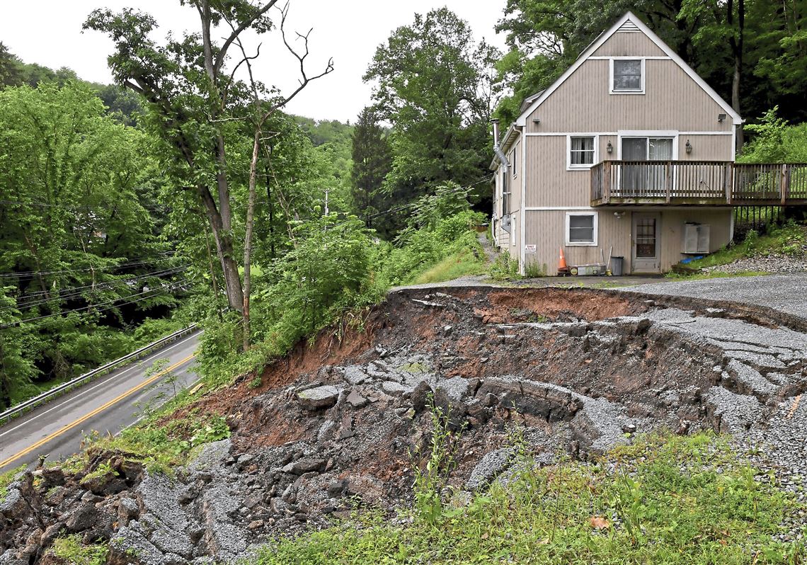 Road remains closed in Ross after May landslide