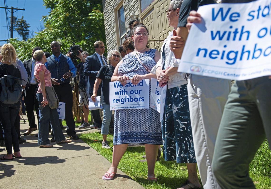 'God created us all in one humanity': Pittsburgh's many faithful attend sermon at targeted North Side church