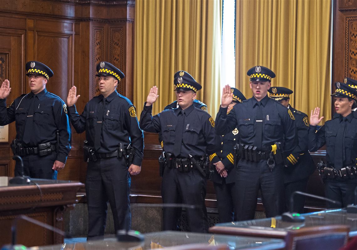 Five Pittsburgh police officers sworn in as sergeants ...